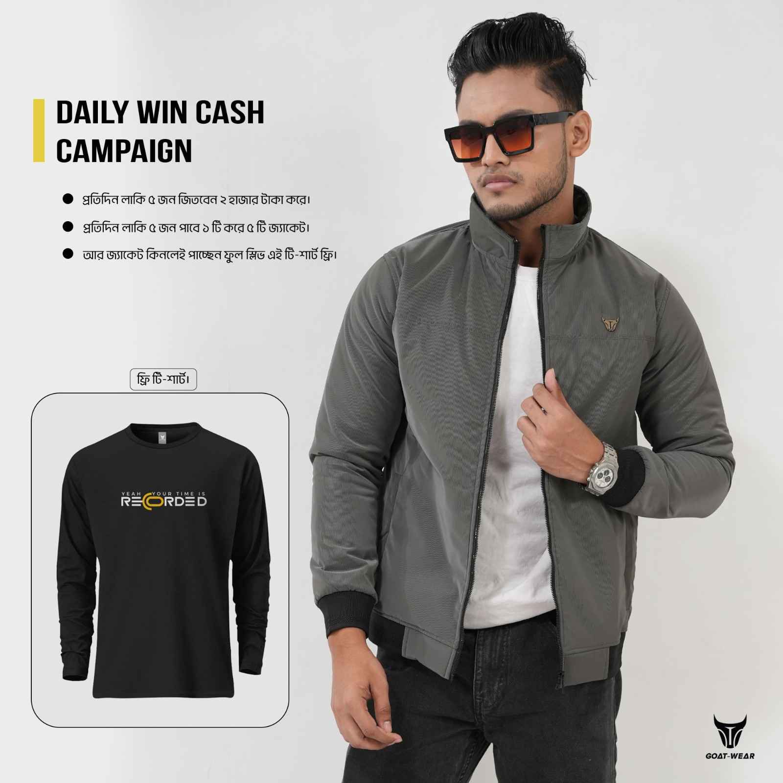 China Faux Jacket (Ash) - Image 2