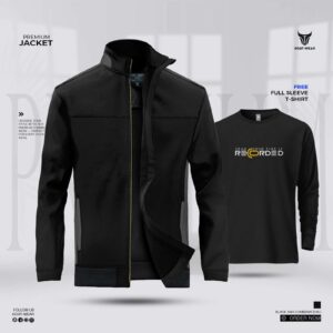 China Bonded Jacket (Black)