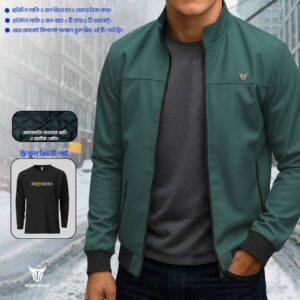 China Faux Jacket (Light olive)